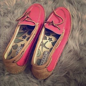 Sperry top – sider Pink slip on’s